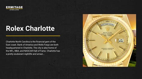 rolex charlotte|used rolex charlotte nc.